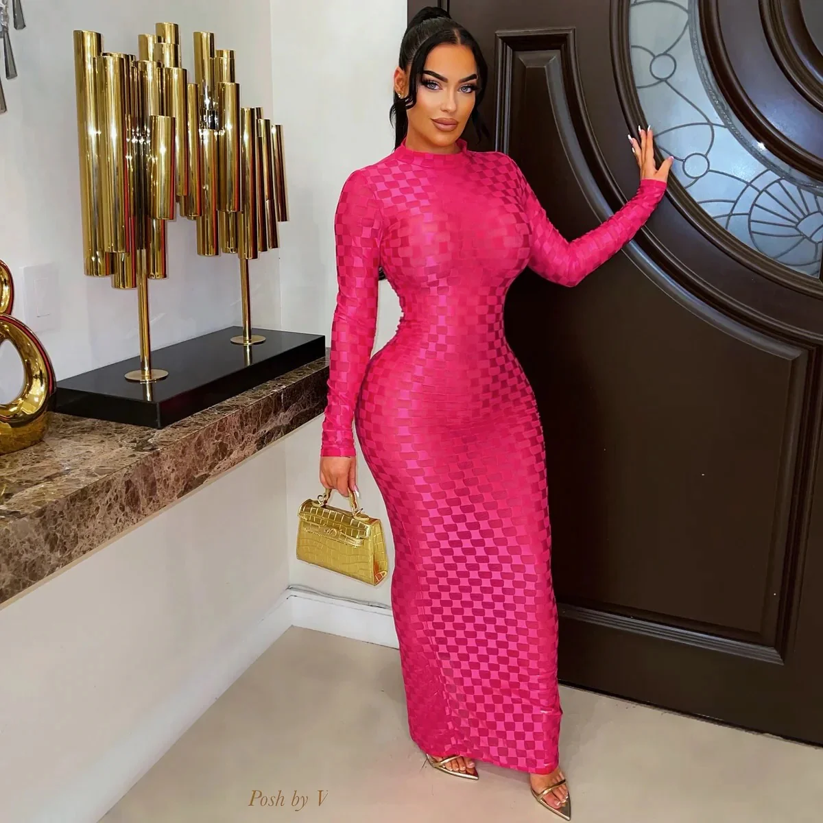 Allure dress (Pink)