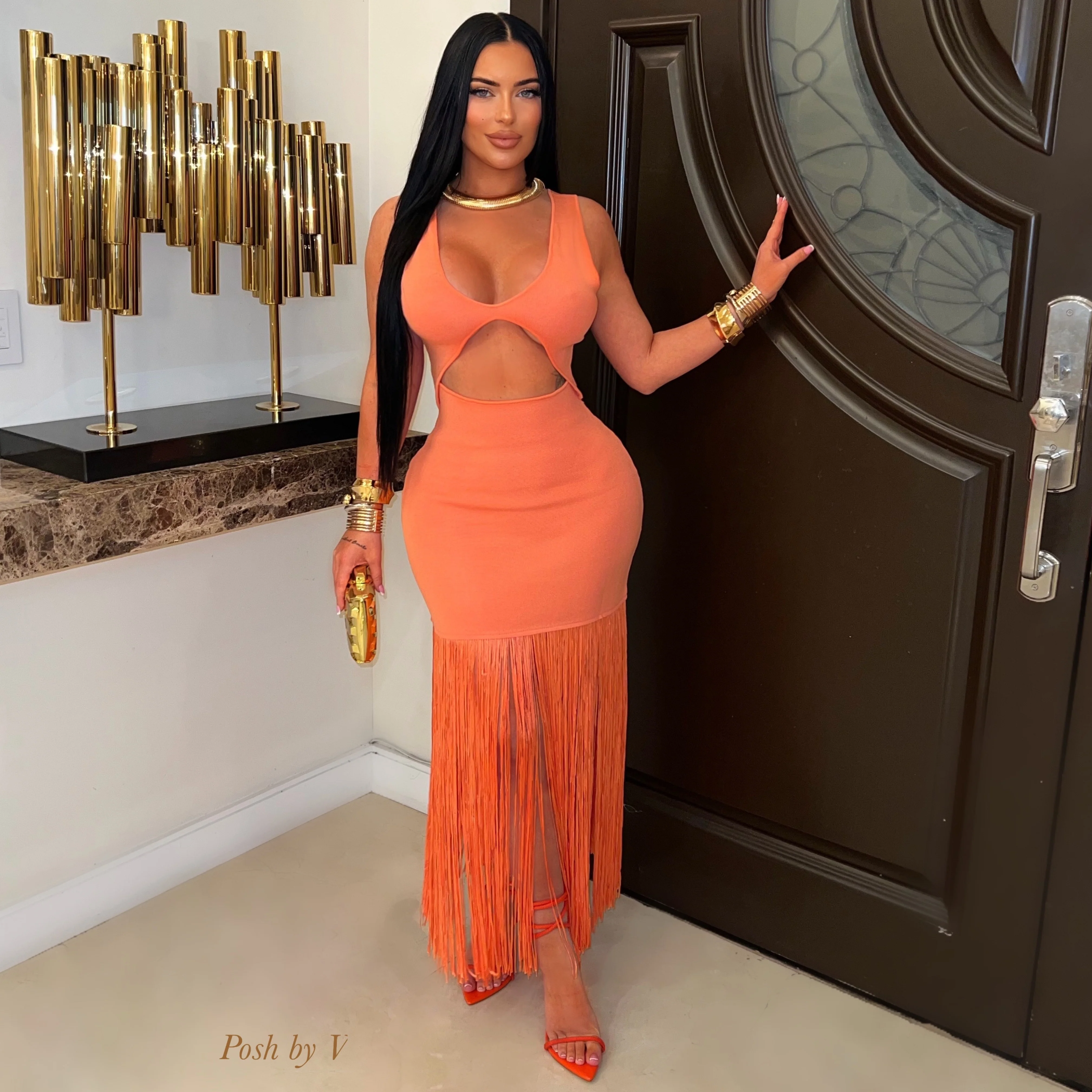 City rope heels (Orange) - Image 6