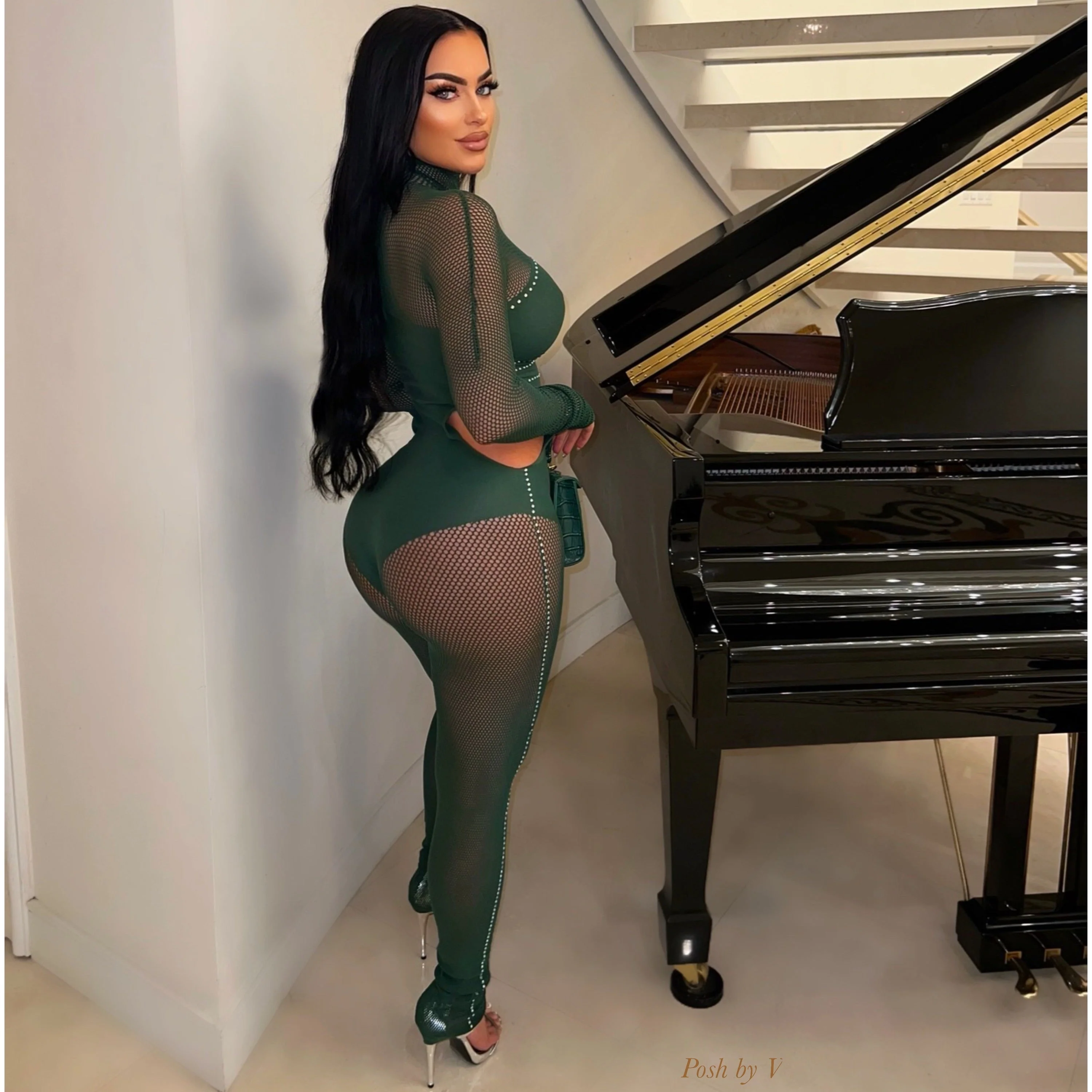 Eskei jumpsuit (Green) - Image 2