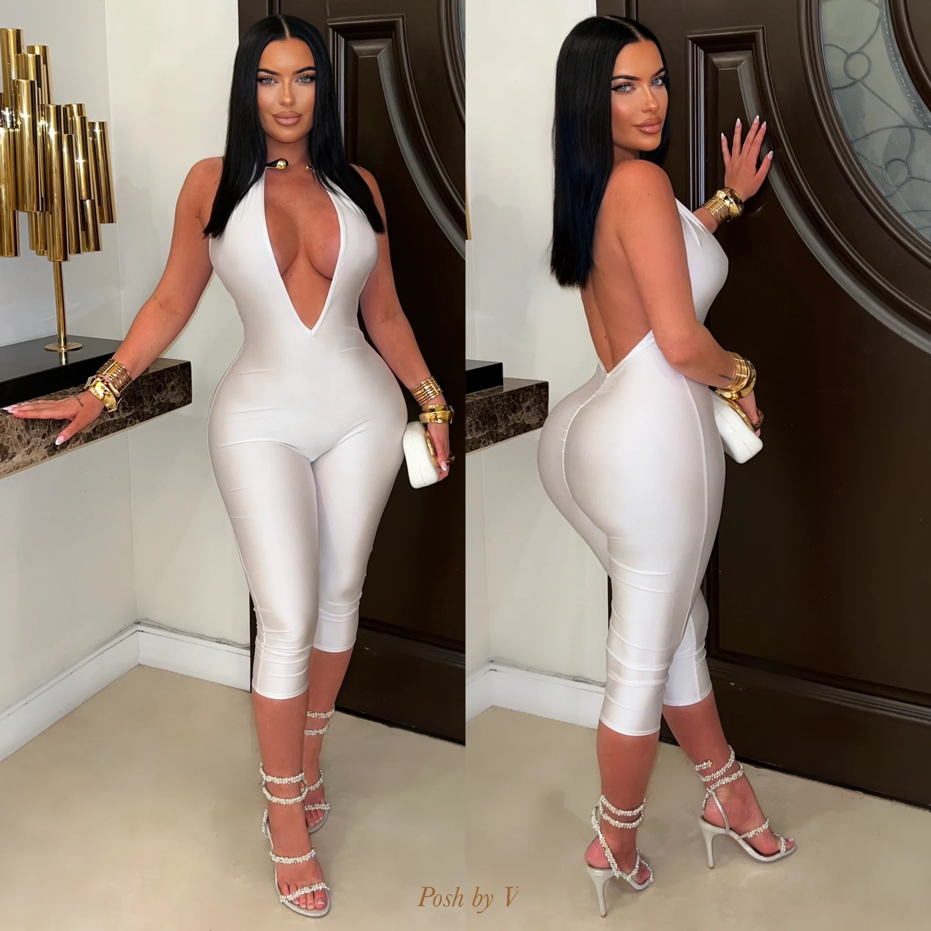 Hania jumpsuit (Yellow/gold) - Image 2