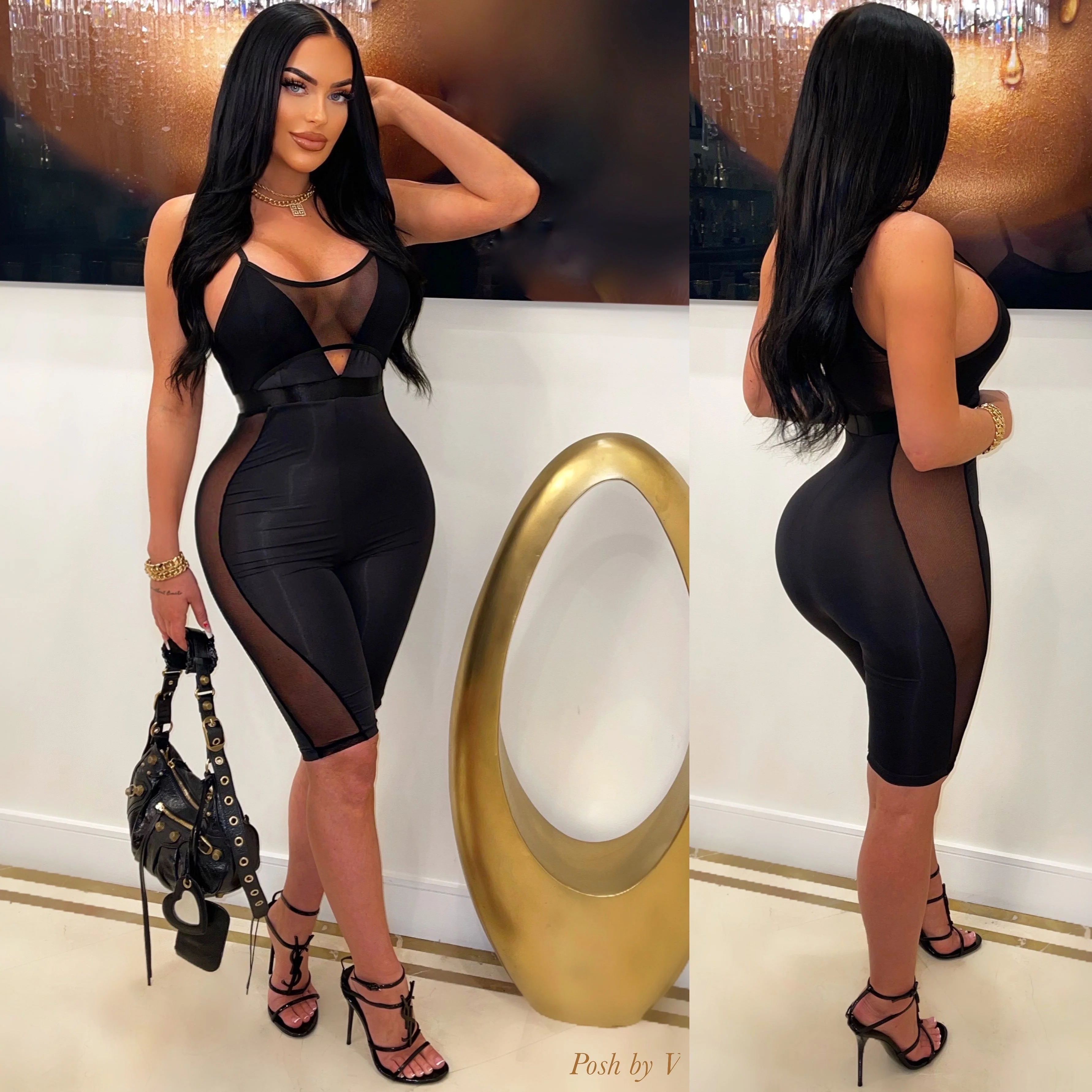 Matte romper (Pink) - Image 2