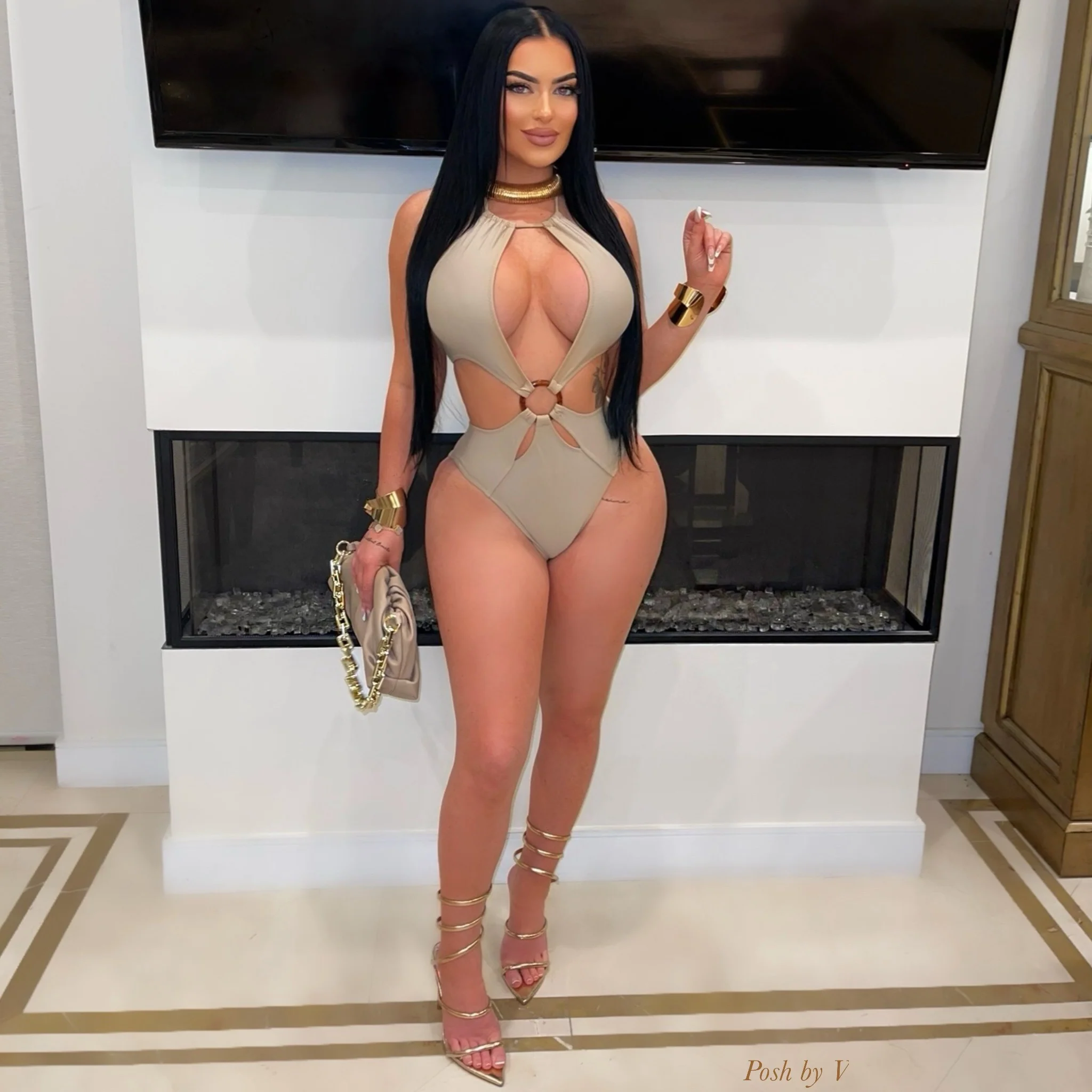 Olivia mesh midi (Ivory) - Image 2