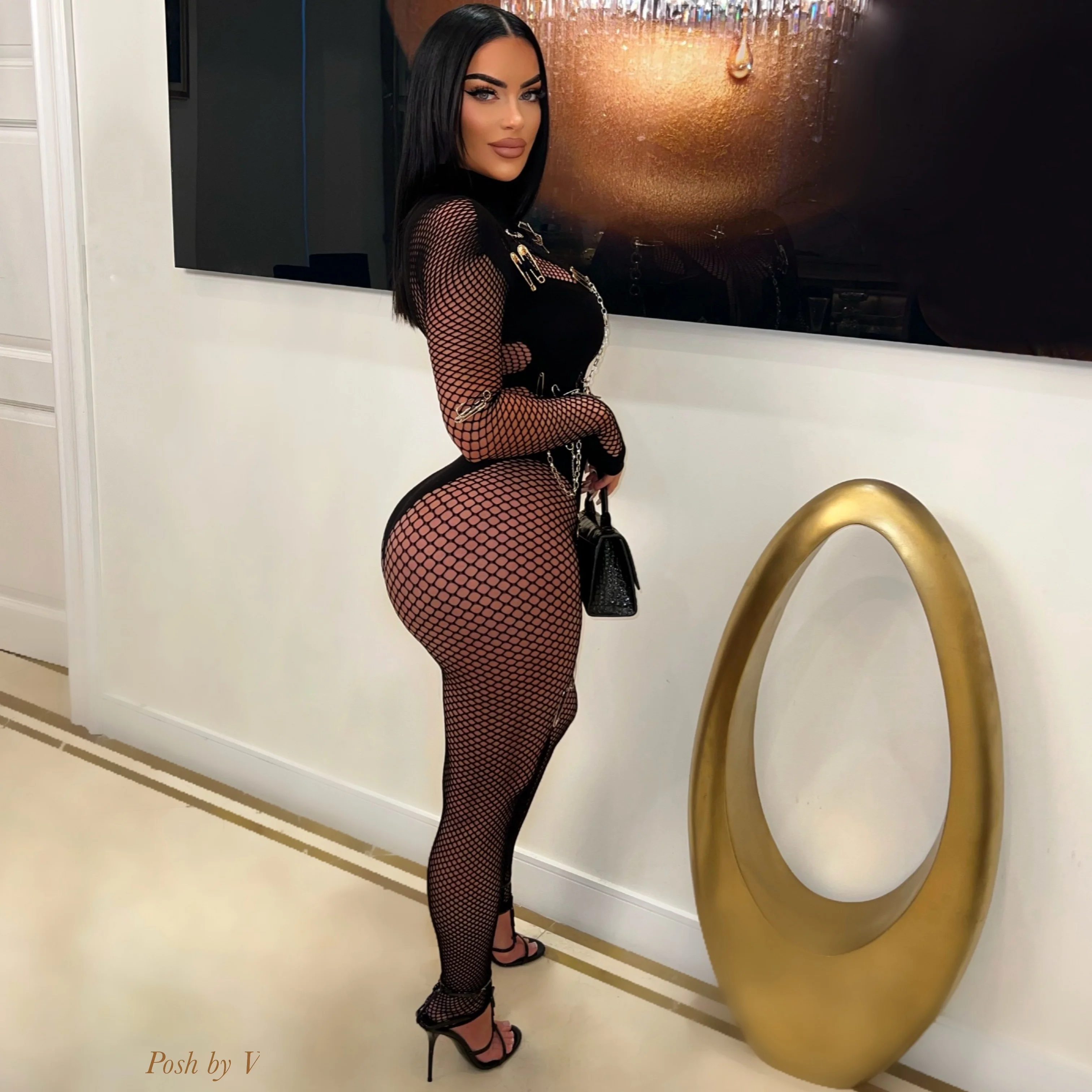 Rozay charm jumpsuit (Purple) - Image 3