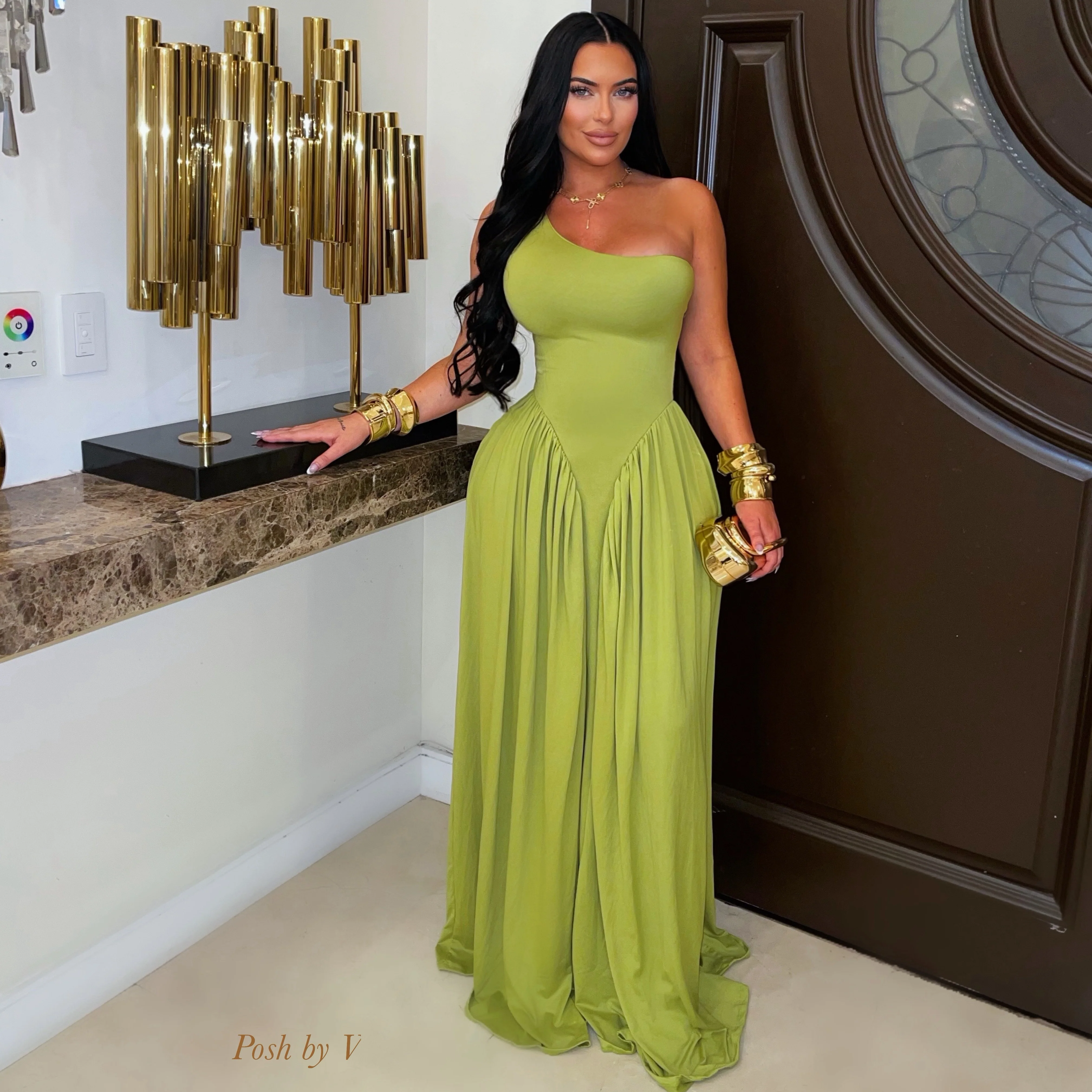 Tasila maxi dress (Green)